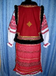 Ukrainian Hutsul Costume: Hutsul vest, Hutsul sash, Hutsul skirt ...